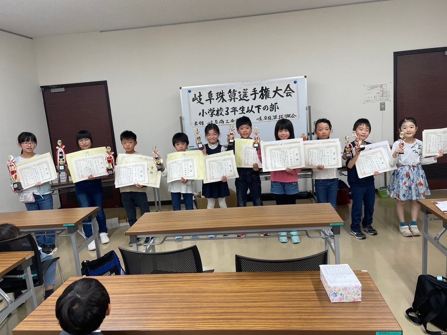 ３年生以下の部　総合表彰
