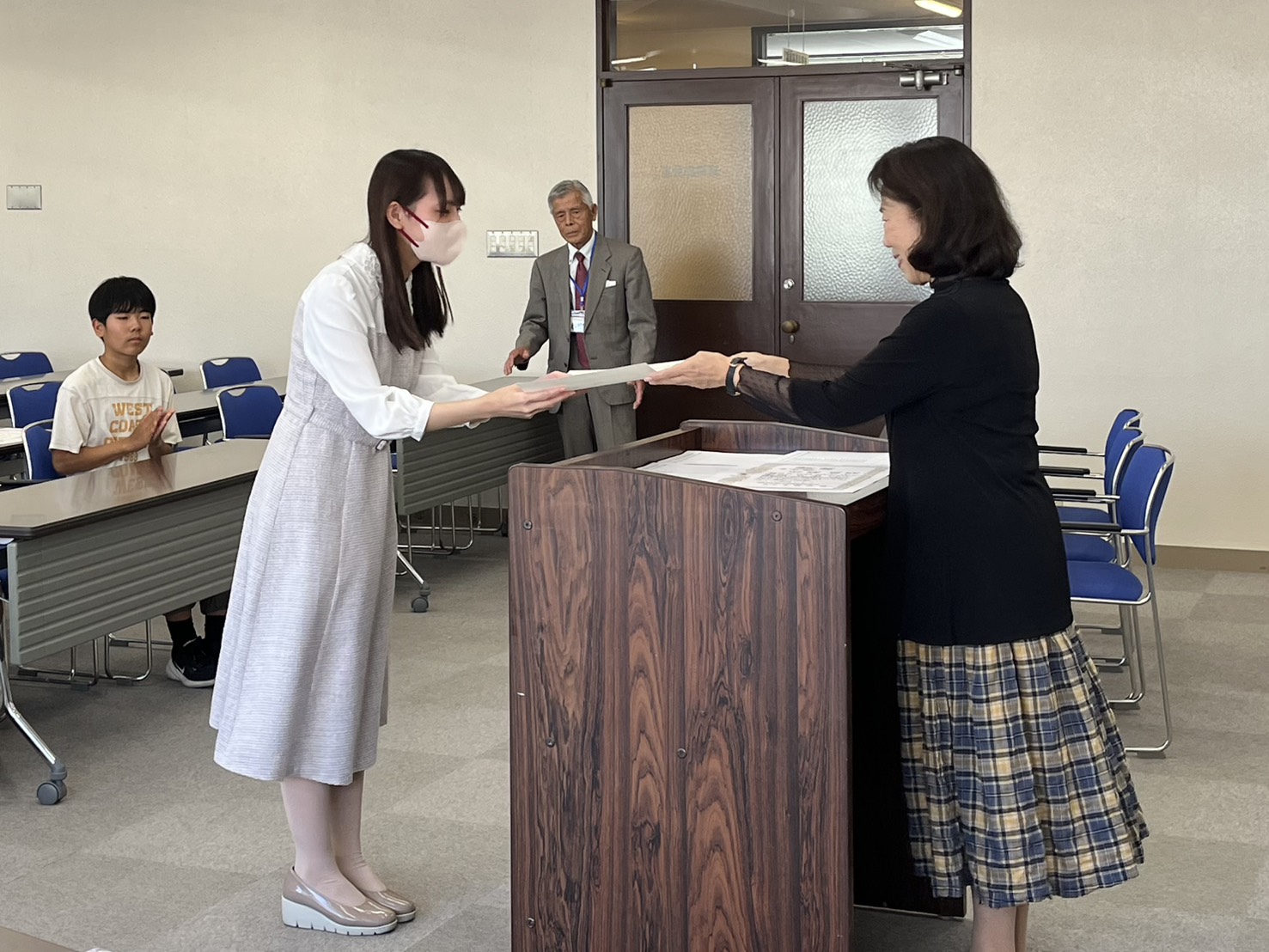 表彰：シニア１位