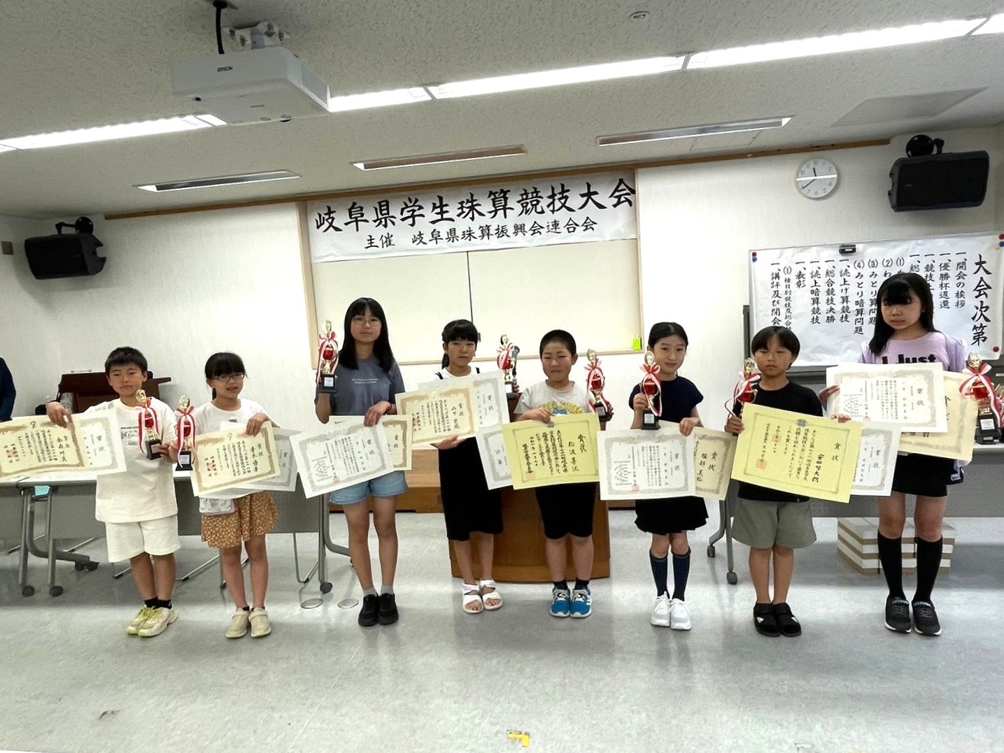 小学生の部個人総合２等