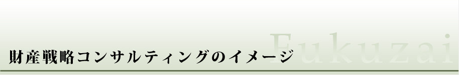 財産戦略コンサルティングのイメージ