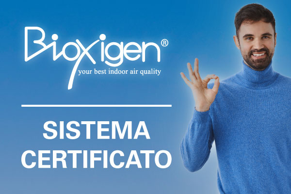 Aria sempre sanificata in tutta la casa