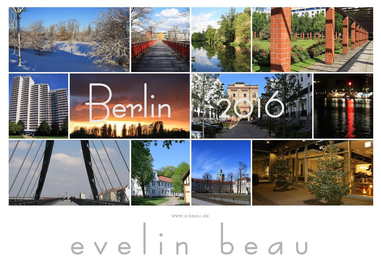 Kalender Berlin - Eine faszinierende Bilderreise durch Berlin,  mit 
