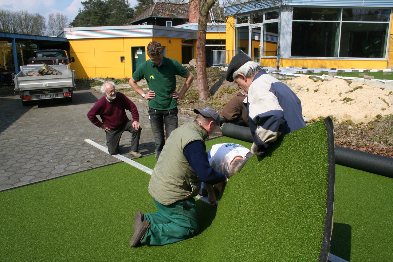 Terrassenbau April 2012