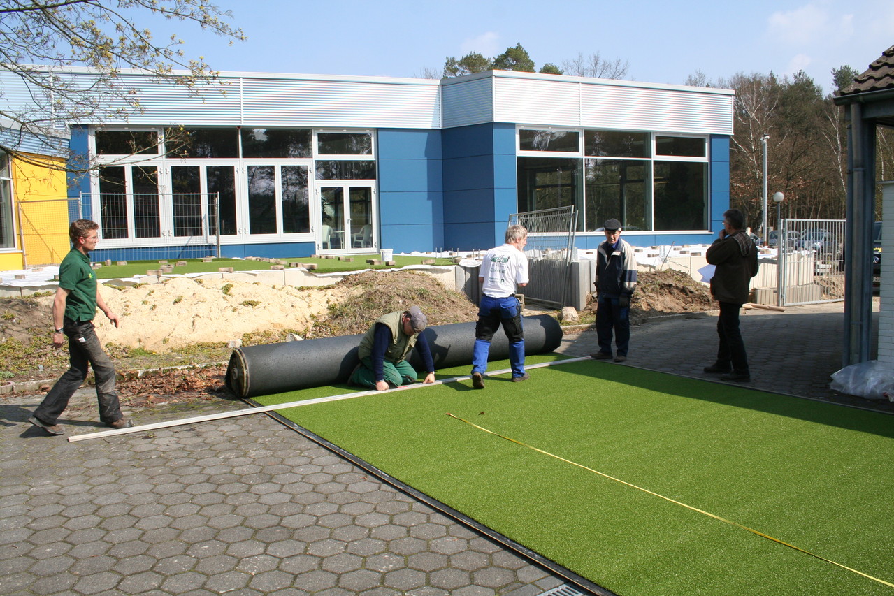 Terrassenbau April 2012