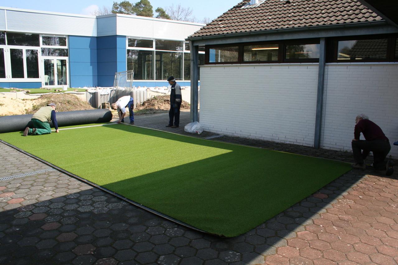 Terrassenbau April 2012