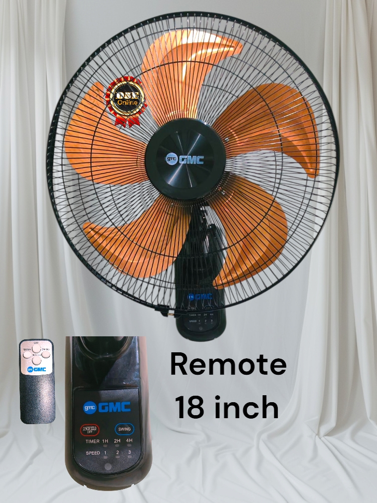 wallfan GMC 18in remote