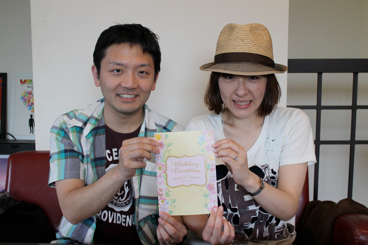 原田様ご夫妻が来てくださいました！