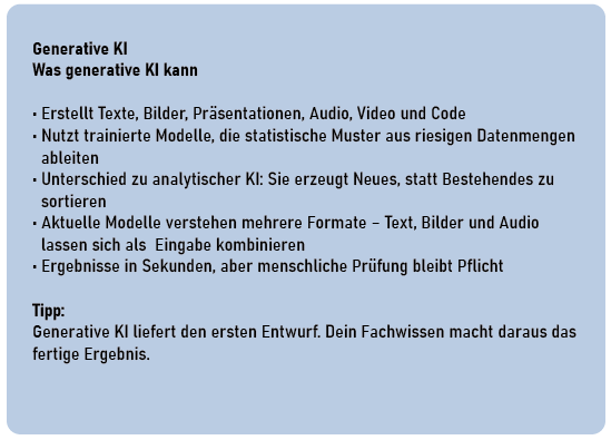 Was ist generative KI
