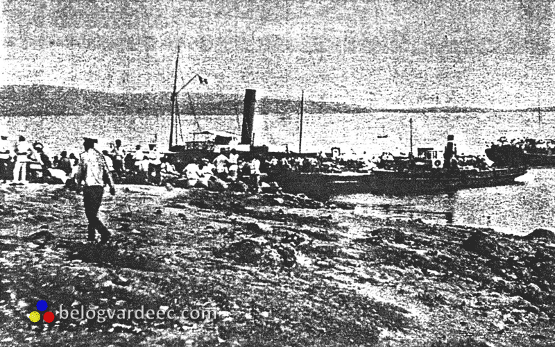 Лемнос, Чаталджа, 1920, 1921, казаки, эмиграция, море, 