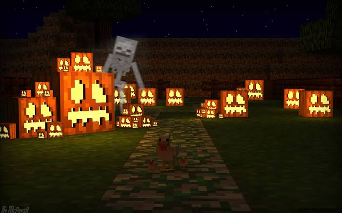 Coisas do Halloween no Minecraft ( Blog )