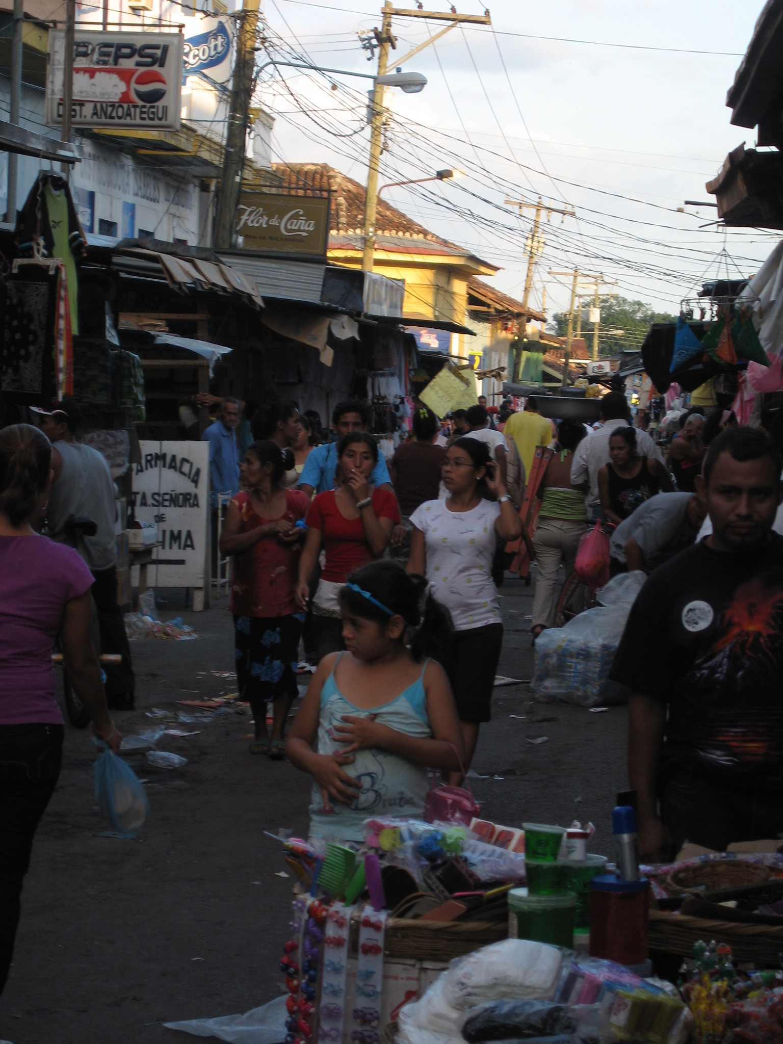 Marché au Salvador