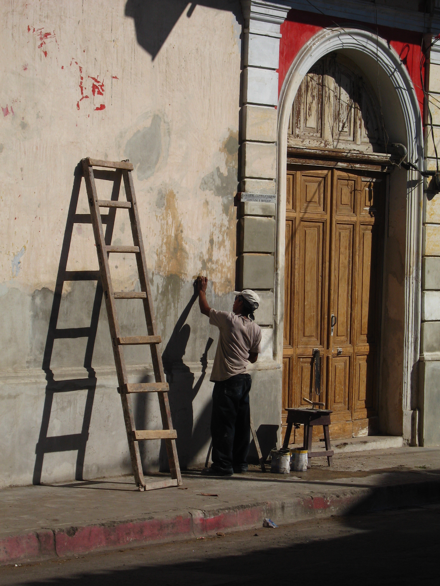 Homme au travail à Granada au Nicaragua