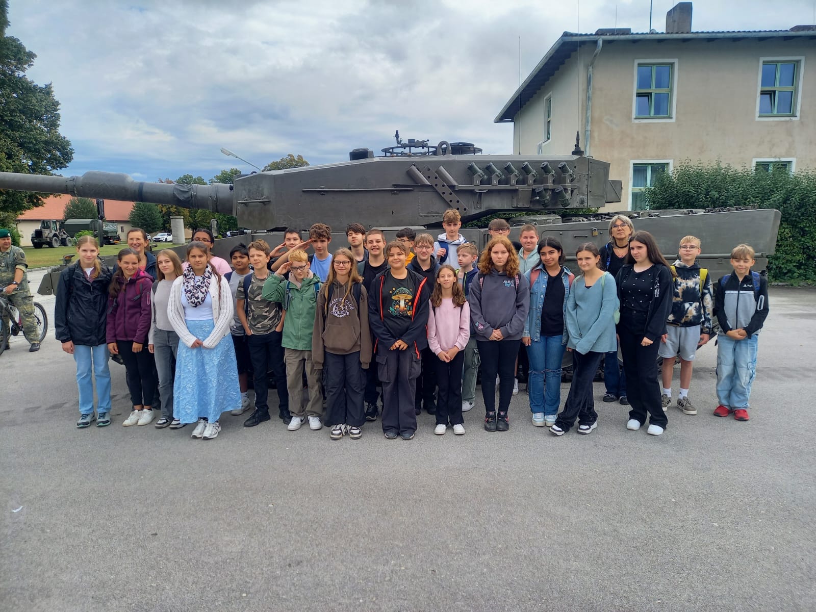 Besuch beim Bundesheer