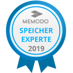 PV-Lieder ist MEMODO Speicher Experte 2019