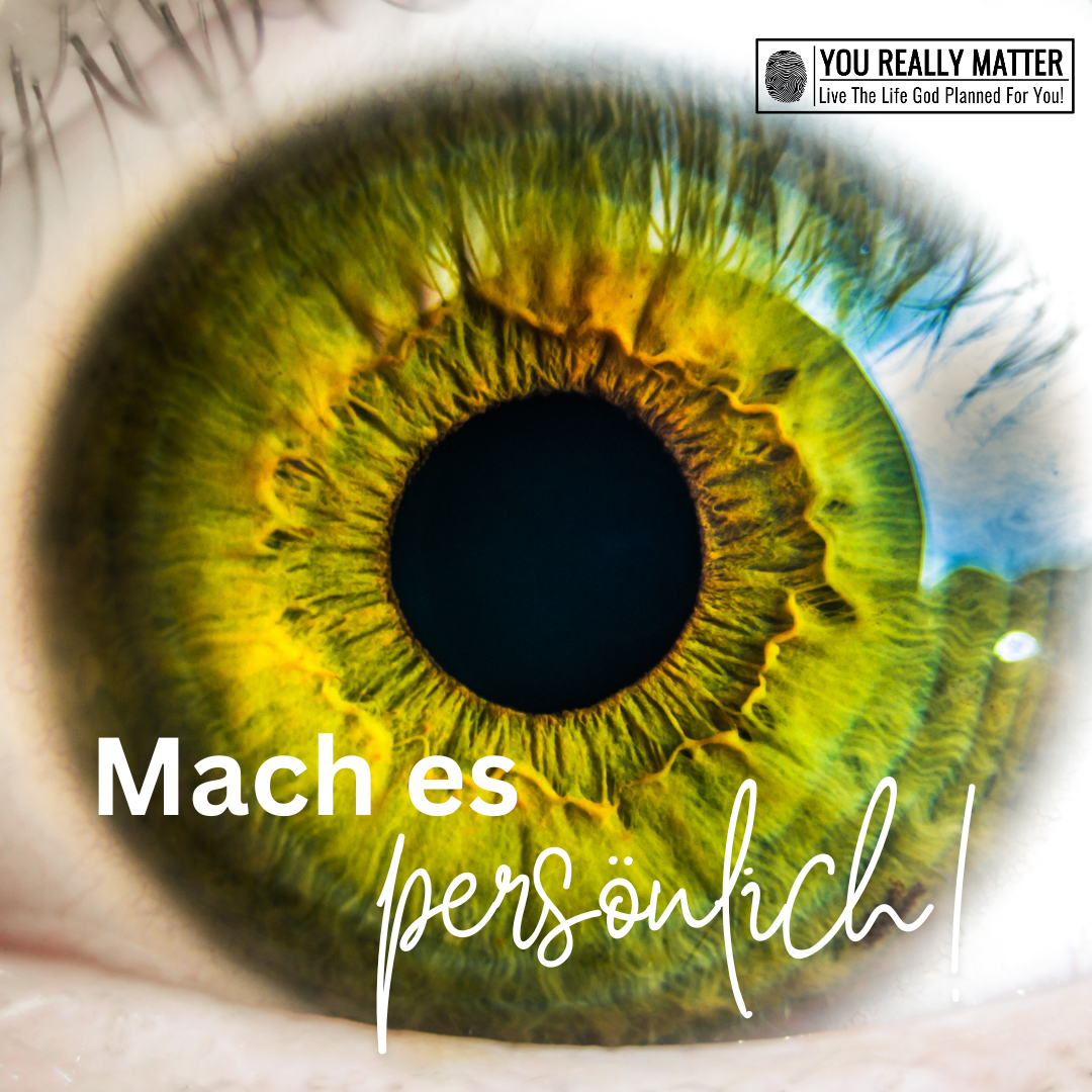 Mach es persönlich