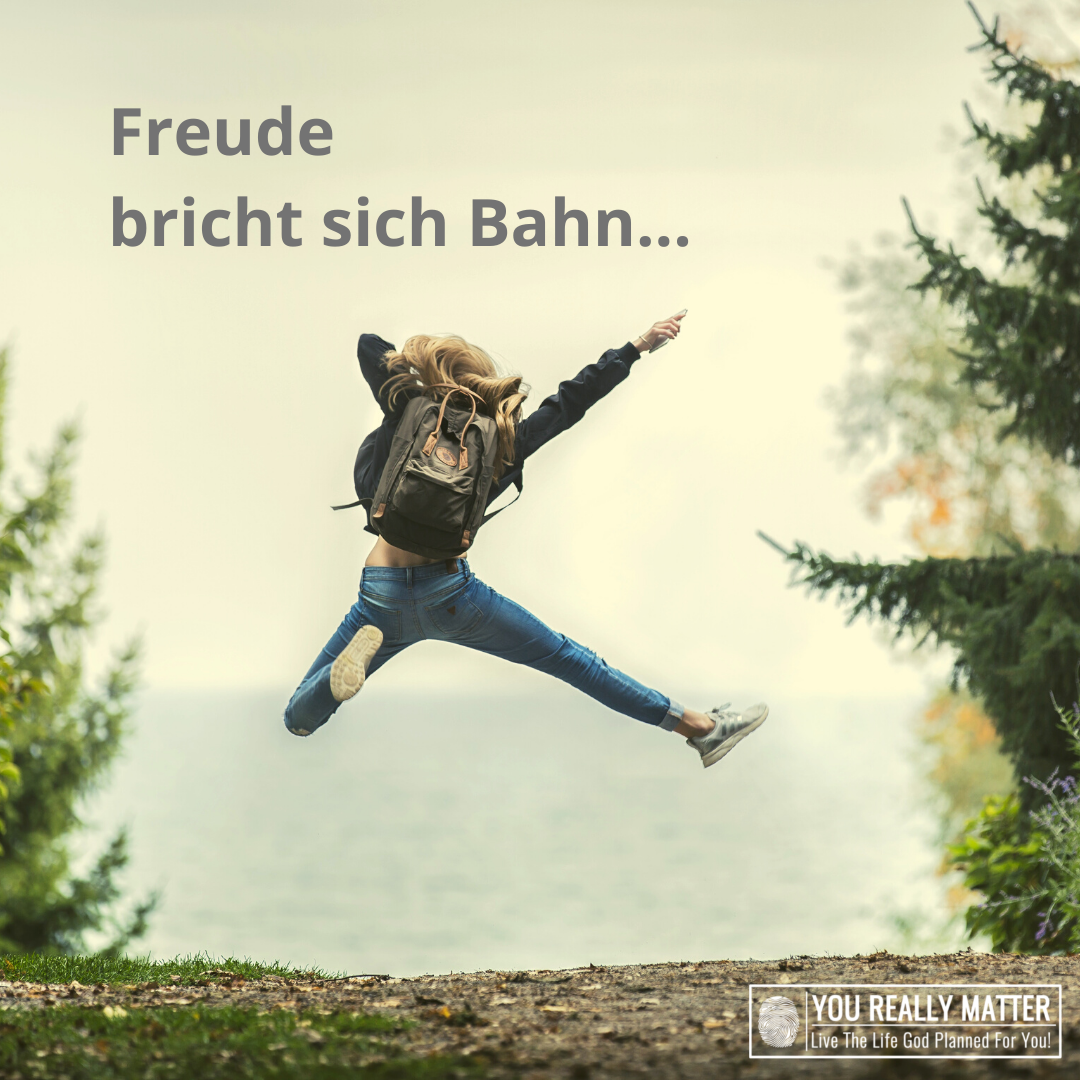 Freude bricht sich Bahn...