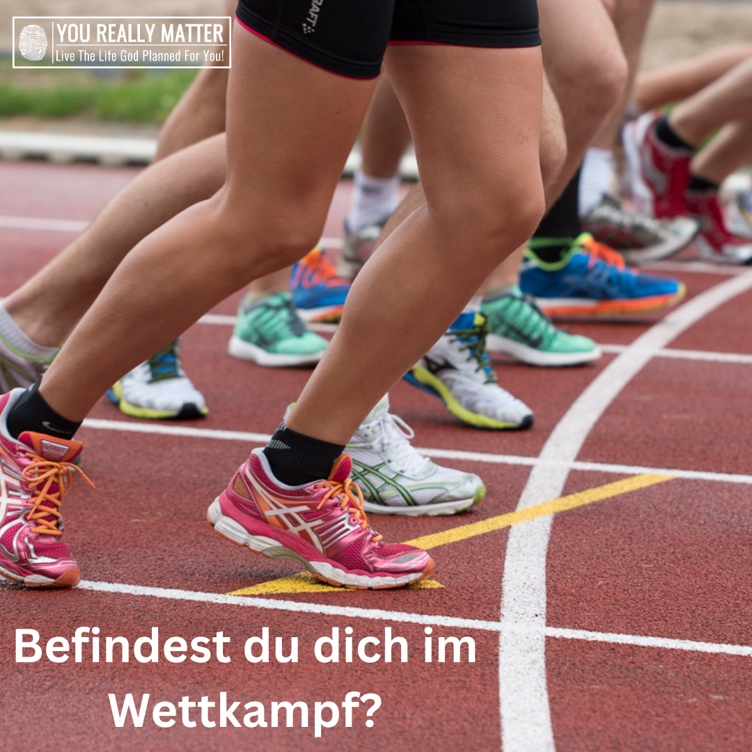 Befindest du dich im Wettkampf?