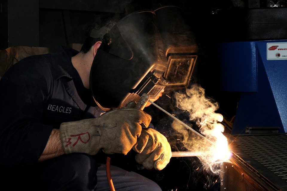 Schweißarbeit