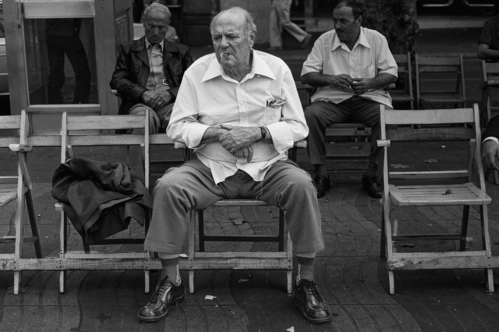 # 12  -  Auf den Ramblas - Barcelona, Spanien 1978