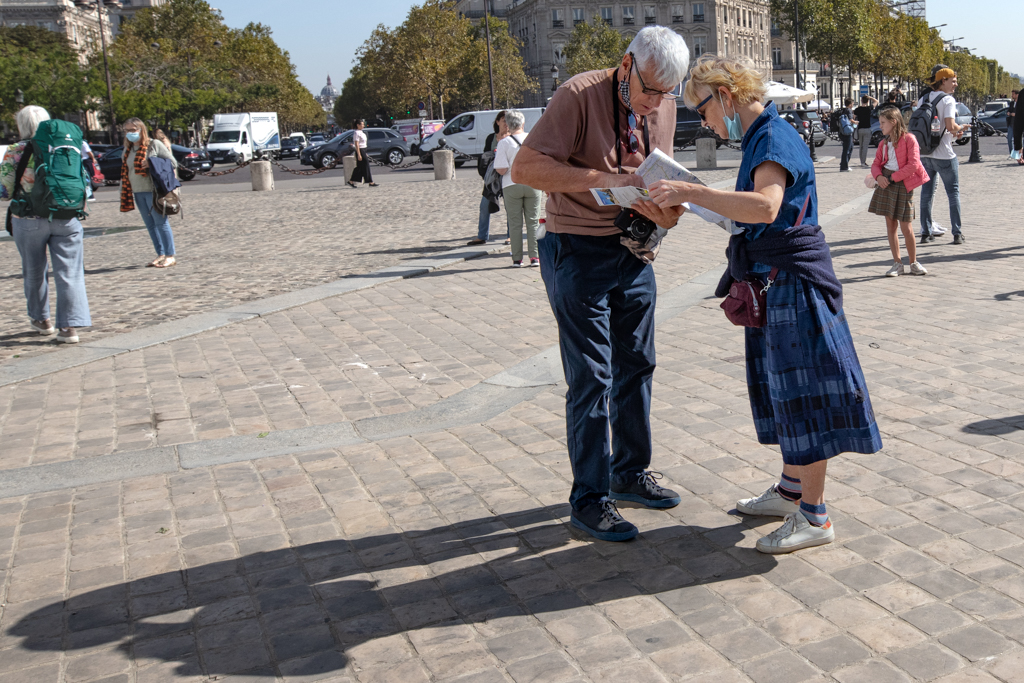 # 22  -  Orientierung am Arc - Paris, Frankreich 2021