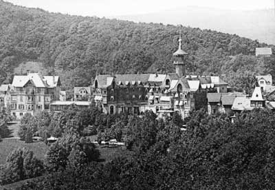 Lungenheilanstalt Falkenstein, um 1900, Stadtarchiv Königstein.
