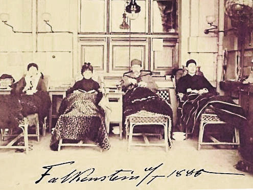 Luftliegekur in Falkenstein 1886