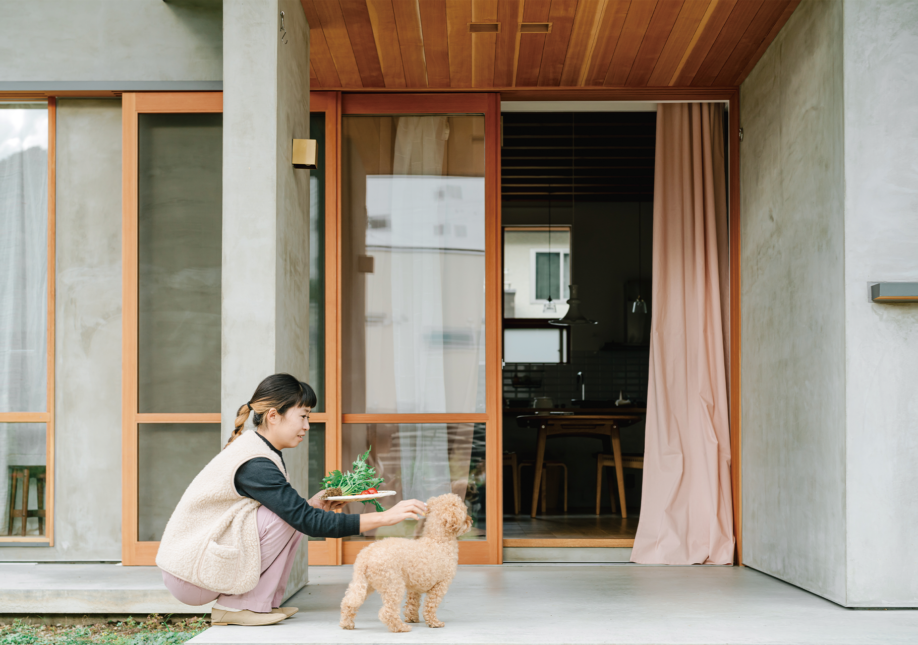 サスティナブルなカーテン｜フードテキスタイル