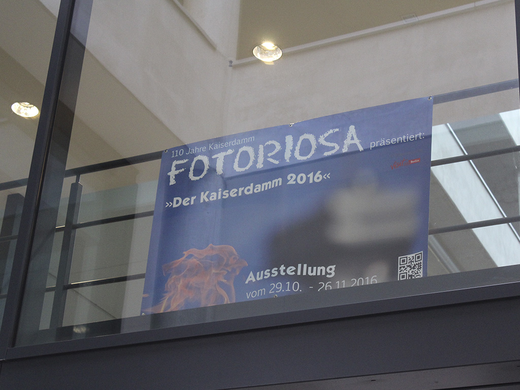 Ausstellung "Der Kaiserdamm 2016" von FOTORIOSA