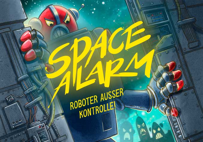 SPACE ALARM Teil 2. Roboter außer Kontrolle!