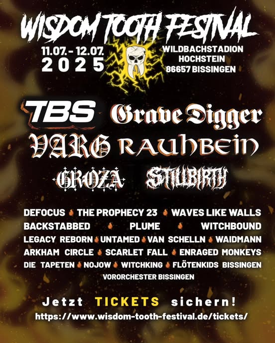 Tagestickets ab 30.03.!