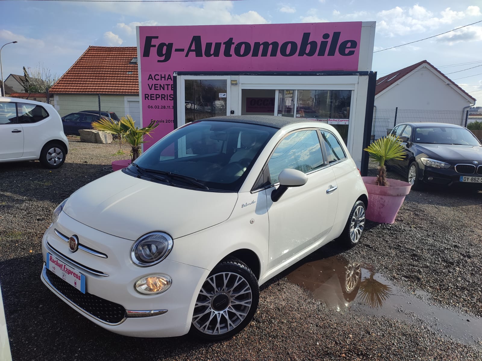 FIAT 500C Cabriolet 1.0l 70cv Hybride Essence Dolcevita - 12890€