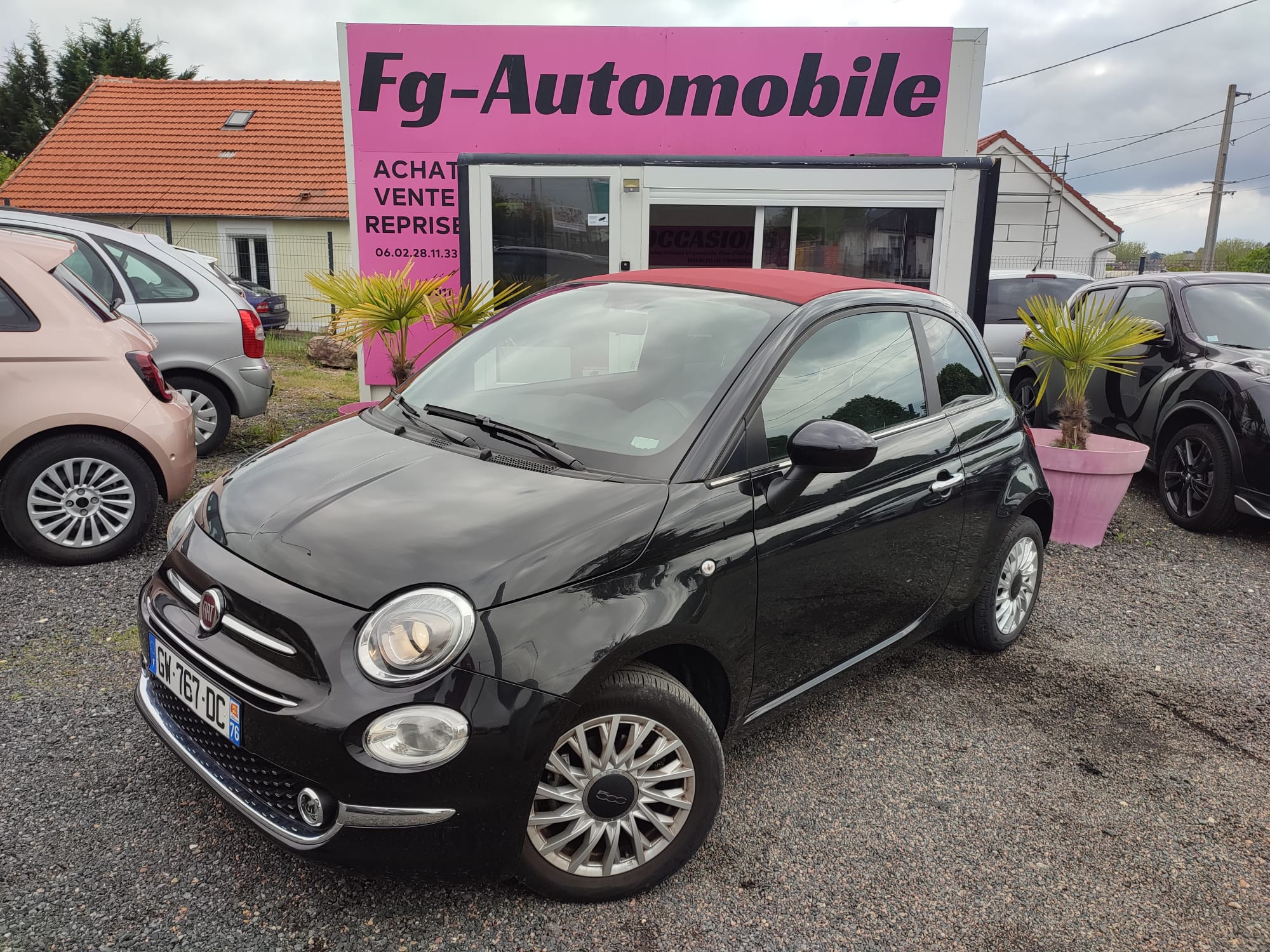 FIAT 500C Cabriolet 1.0l 70cv Hybride Essence Web Collezione - 13990€