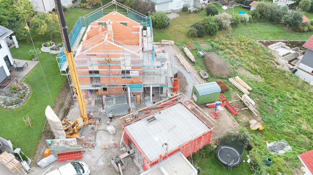 BV: Haldenwang Schlüsselfertiges EFH mit Doppelgarage und Carport