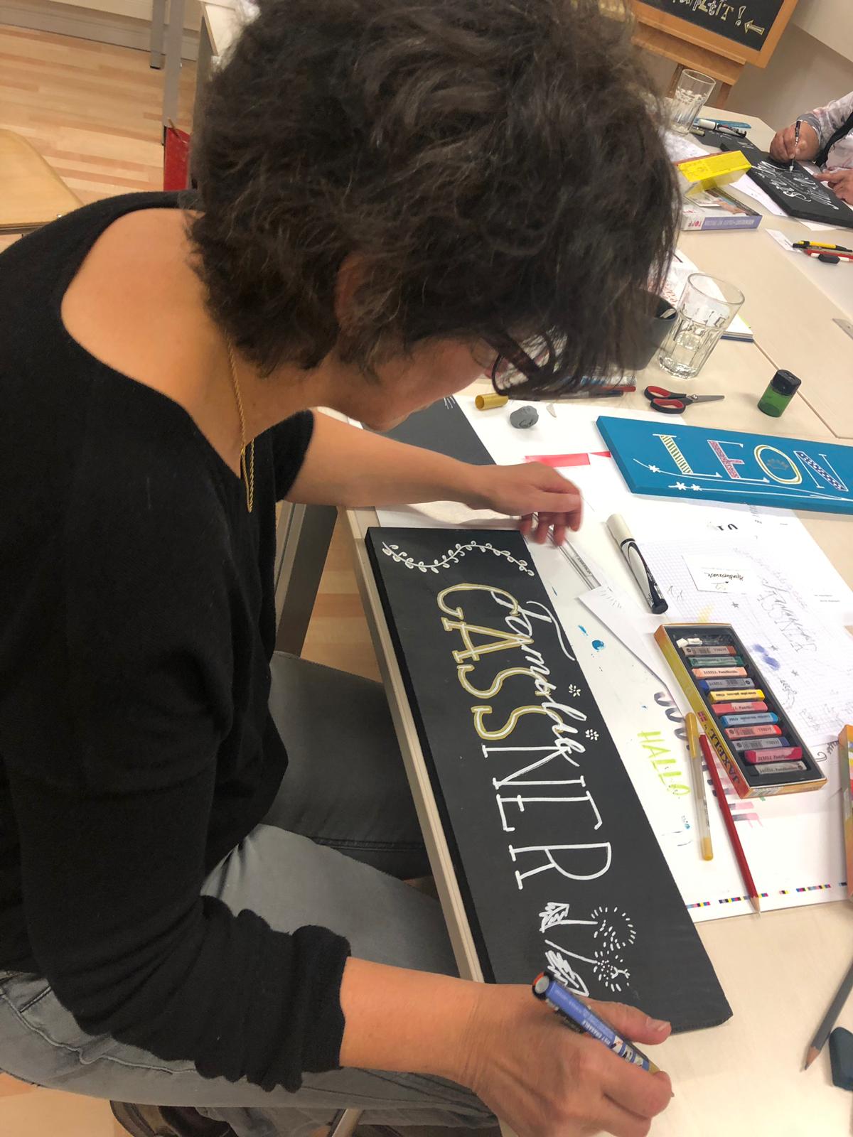 Handlettering Schilderkurs