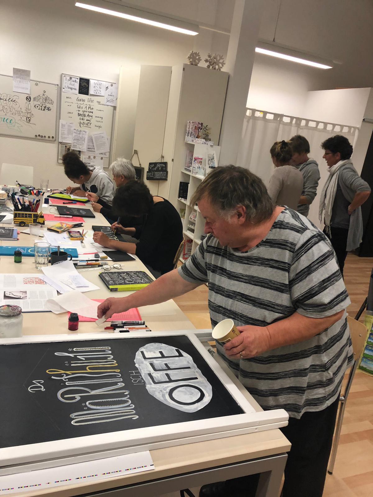 Handlettering Schilderkurs