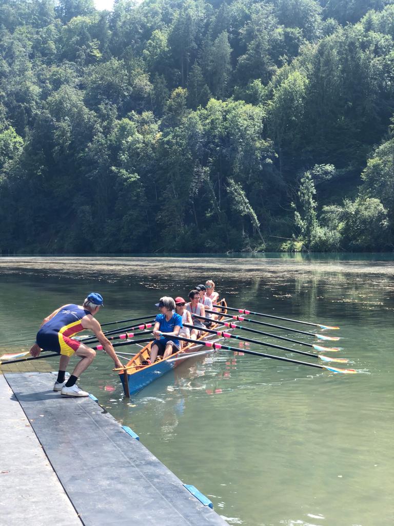 Ruderkurs am Wohlensee