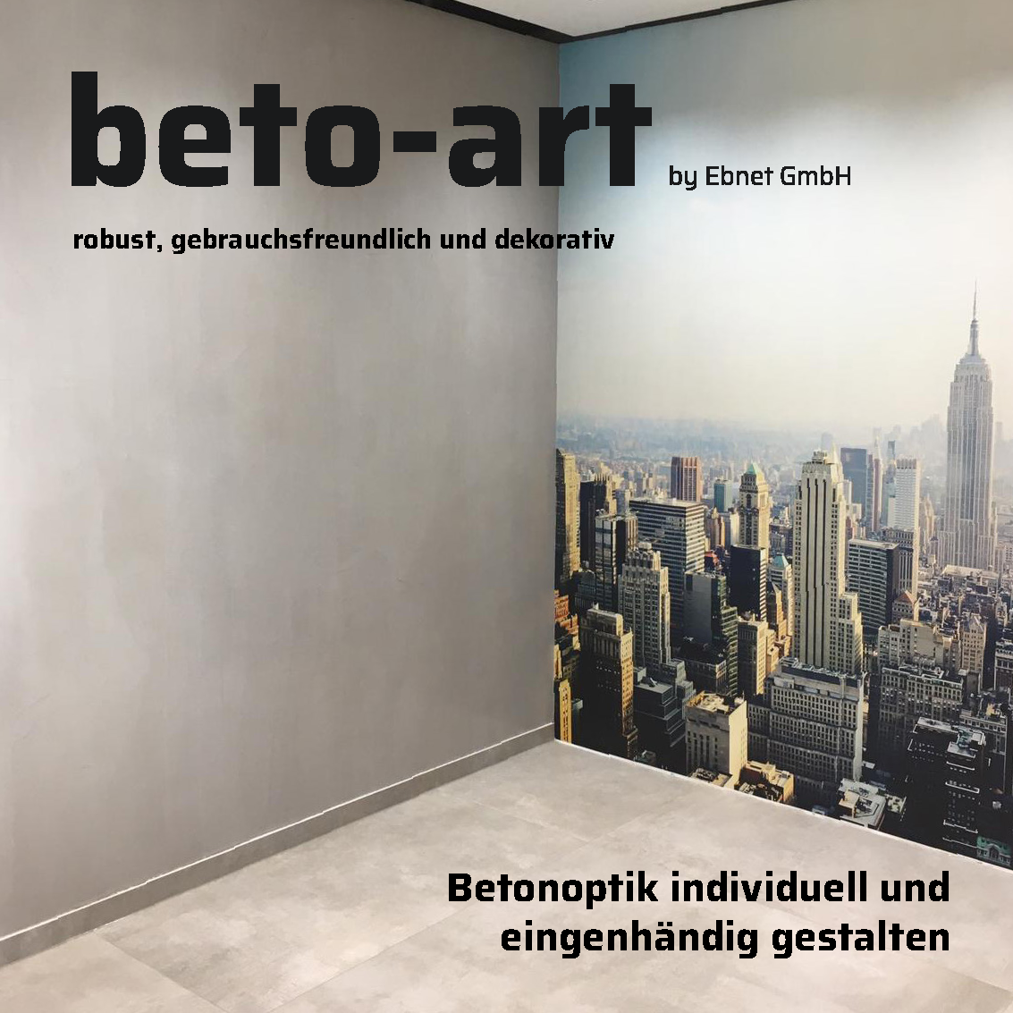 Beto-art Broschüre Seite 1