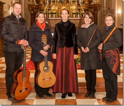 Das Gitarreforum Krems lädt - als Auftakt zur Konzertsaison 2015 - zum Konzert mit dem "Ensemble Quindolci". Foto: zVg