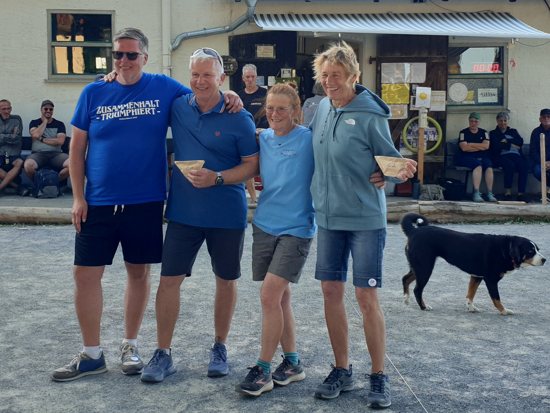 C-Finalisten: Soeren & Dirk, Heidrun & Inge