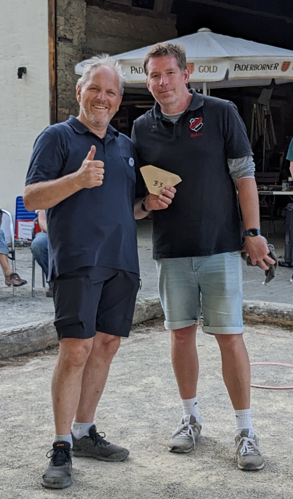 B-Halbfinale: Lothar & Björn