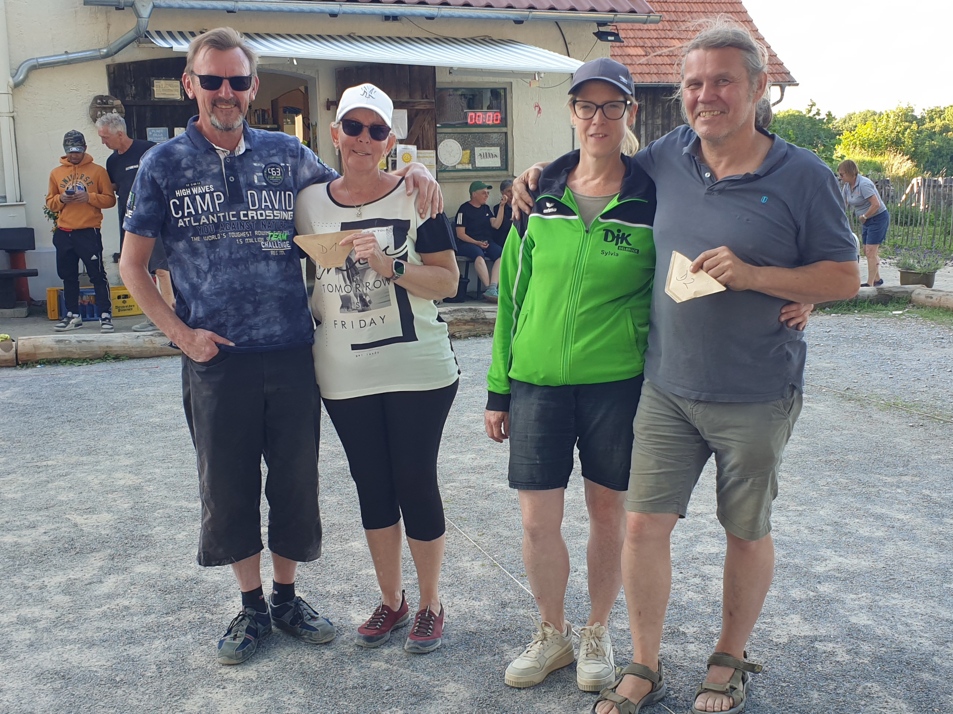 D-Finalisten: Matthias & Martina, Sylvia & Ebi