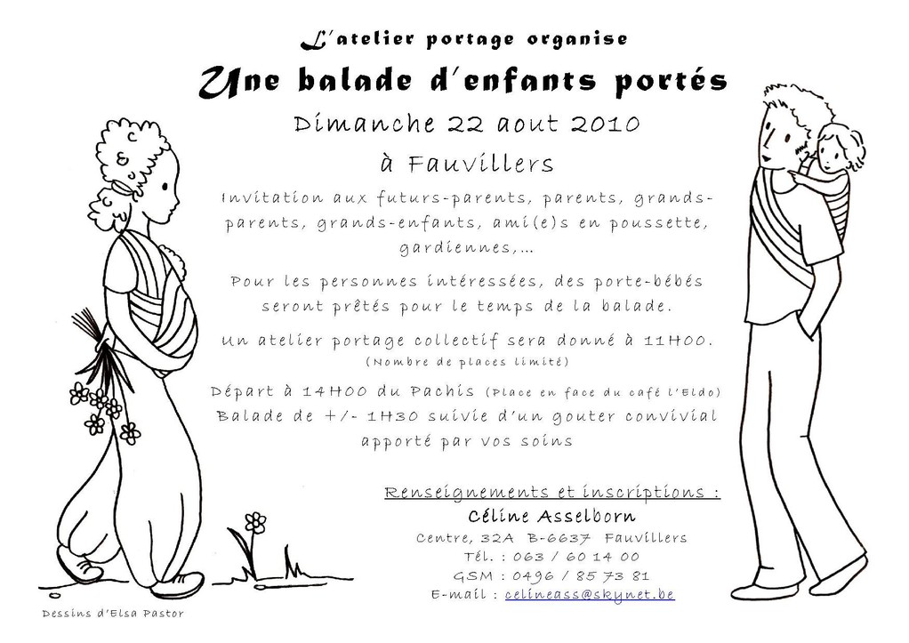 Balade d'enfants portés - 22 août 2010
