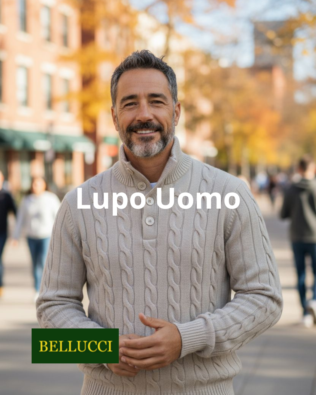 Lupetto Uomo con bottoni.