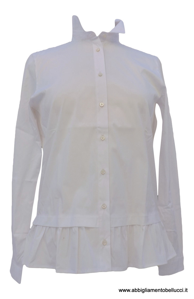 Camicia flanella bianca on sale