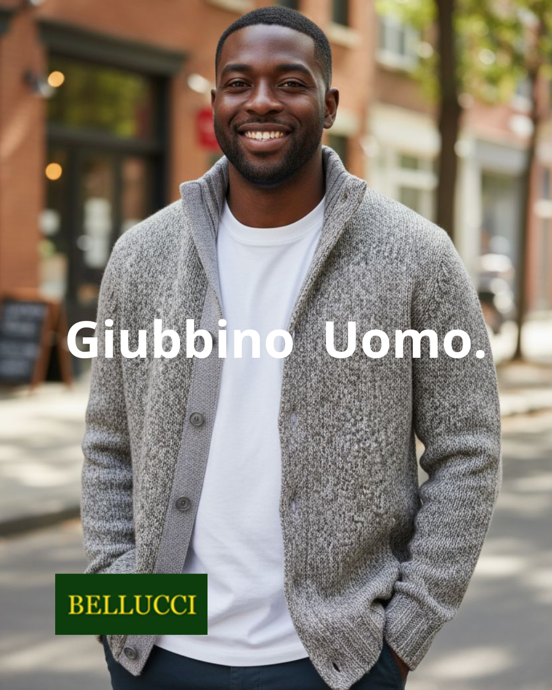 Giubbino Uomo con bottoni