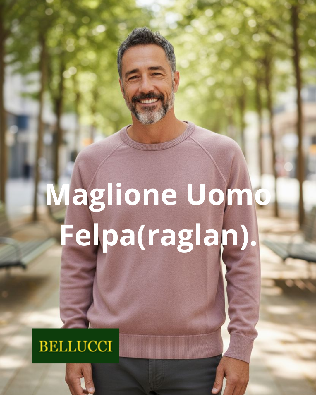 Maglioni Uomo a Felpa (raglan) in Cashmere e Lana.