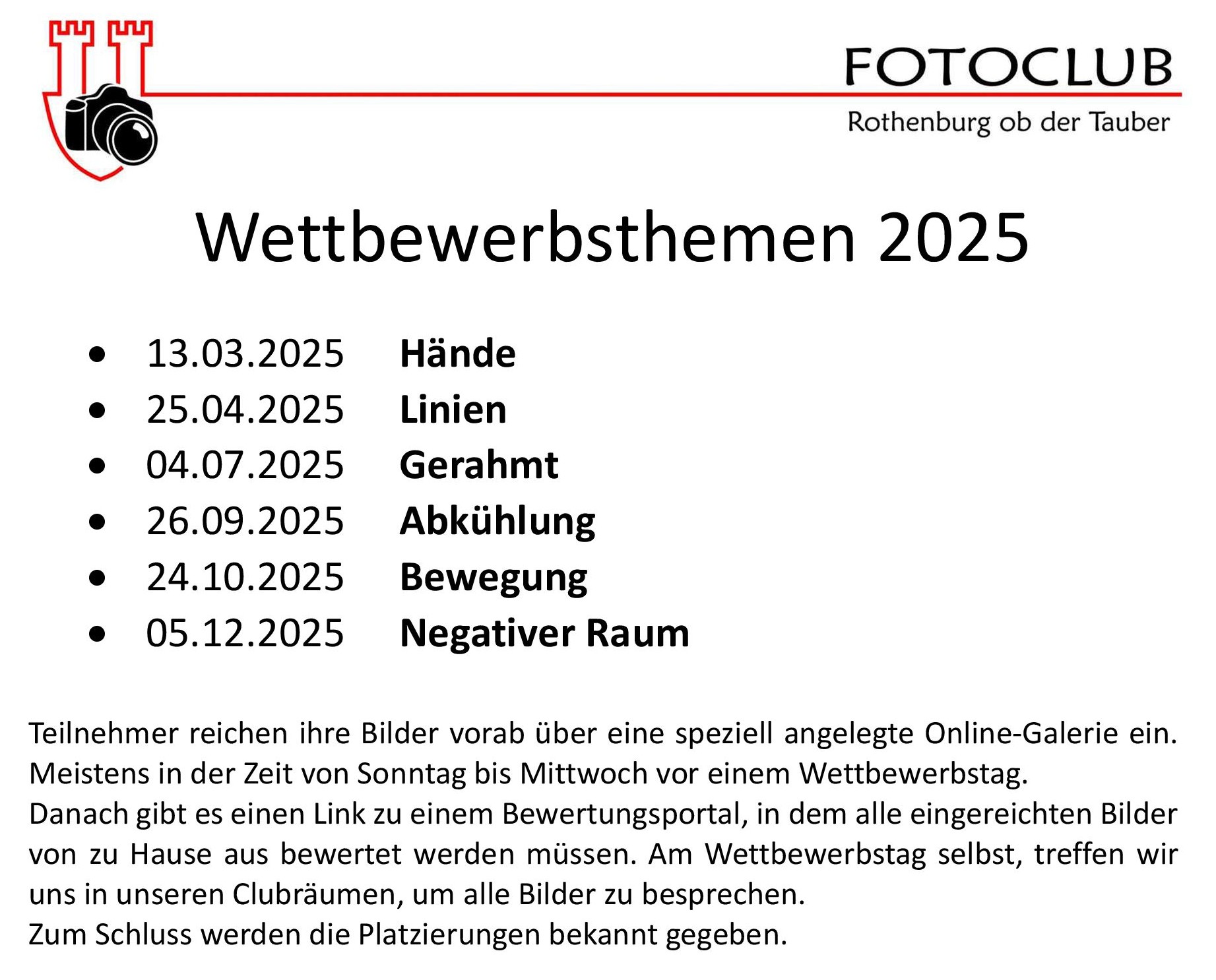 Wettbewerbsthemen 2025