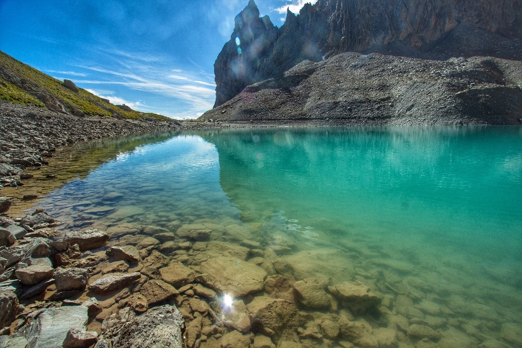 RANDONNEE AU LAC DES BERAUDES, ROAD TRIP DANS LES ALPES. FRANCE
