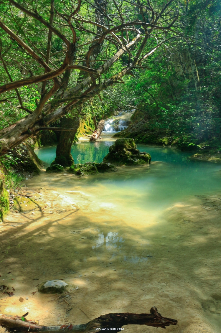 Les sources de l'Huveaune. www.missaventure.com blog d'aventures, nature et reflexions green.