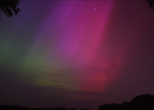 Noorderlicht in Nederland 10-05-2024 op 11-05-2024
